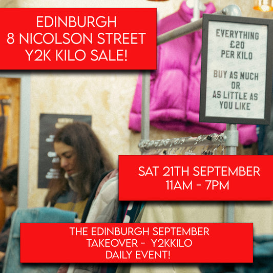 Edinburgh Kilo Sale - 21/09 - 2 tickets for £1