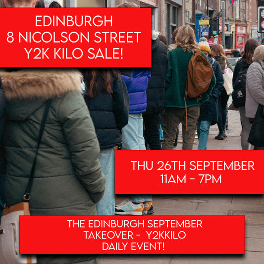 Edinburgh Kilo Sale - 26/09 - 2 tickets for £1